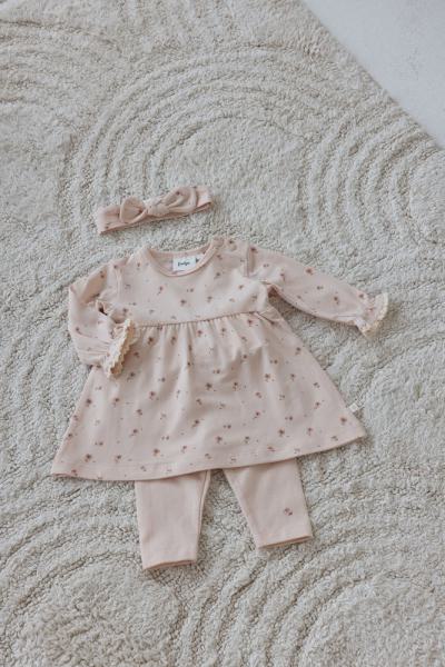 Kleid langarm AOP - Sweet Poppy 62